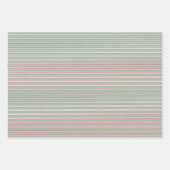 Kerst Wrapping Papier Waterverf Botanisch Inpakpapier Vel (Voorkant 2)