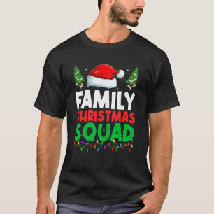 Kerst Xmas Pyjama's Matchende Familie Kerstploeg T-shirt