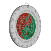 kerst yang dartbord (Voorkant Links)