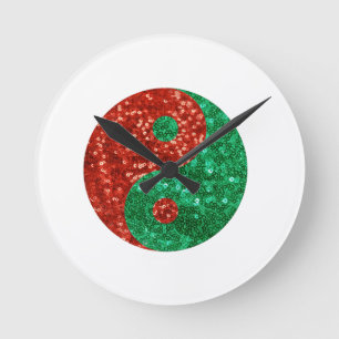 kerst yang ronde klok