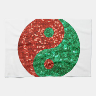 kerst yang theedoek