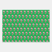 Kerst Yorkie Wrapping Paper Set van 3 vellen (Voorkant 3)