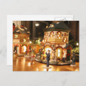 Kerst / Yule Decoraties Post Kaart (Voorkant / Achterkant)