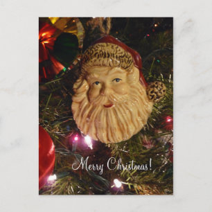 Kerst / Yule Decorations Santa Post Kaart