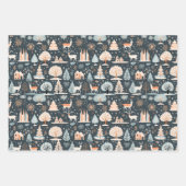 Kerst & Yule Inpakpapier Vel (Voorkant)