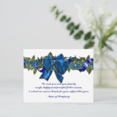 Kerst zakelijke wensen PERSONALISEREN Briefkaart (Staand voorkant)