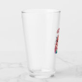 Kerst Zeemeermin Magic Kaart met Pinguïn Fun Glas (Rechts)