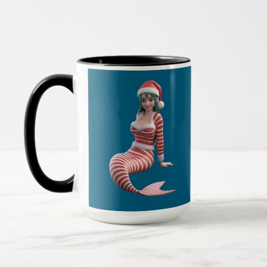 Kerst Zeemeermin Mok (Links)