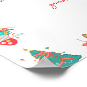 Kerst Zeg geen baby shower spel Poster (Hoek)