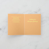 Kerst Zegeningen Christ Kind Kaart (Binnen)