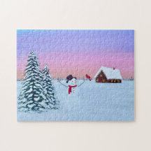 Kerst zonsondergang
