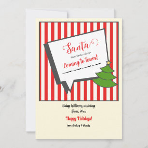 Kerst zwangerschapsaankondiging  aankondiging