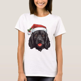 Kerst zwart Cocker Spaniel T-shirt