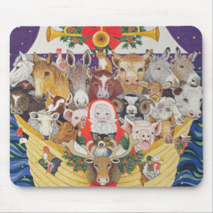 kerstaankomst muismat