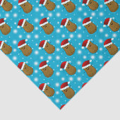 kerstaardappelen met kerstkerstmanden tissuepapier (Detail)