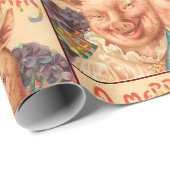  kerstabel cadeaupapier (Rol Hoek)