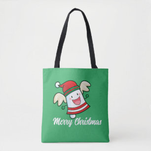 kerstabel Canvas tas