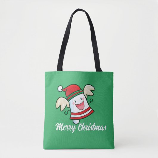kerstabel Canvas tas (Voorkant)