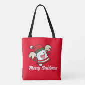kerstabel Canvas tas (Achterkant)
