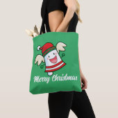 kerstabel Canvas tas (Dichtbij)
