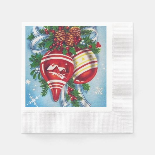 kerstabel met kerstabel servet (Voorkant)