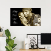 Kerstabel vers. Foto genomen in Rwanda 2007. Poster (Thuiskantoor)