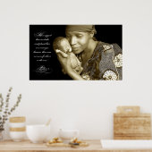 Kerstabel vers. Foto genomen in Rwanda 2007. Poster (Keuken)