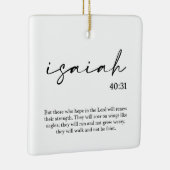 Kerstabel Verse keramische versiering Keramisch Ornament (Rechts)