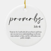 Kerstabel Verse keramische versiering Keramisch Ornament (Achterkant)