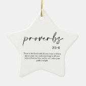 Kerstabel Verse keramische versiering Keramisch Ornament (Voorkant)