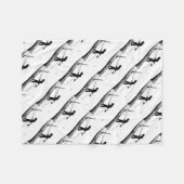 Kerstacadecadeau voor chirurg Arborist Fleece Deken (Voorkant (Horizontaal))