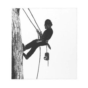 Kerstacadecadeau voor chirurg Arborist Notitieblok