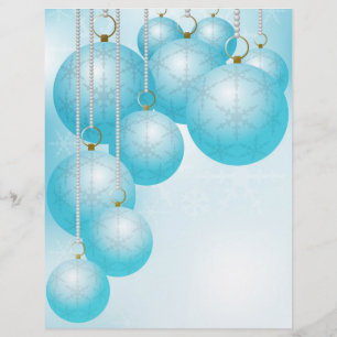Kerstachtergrond Flyer