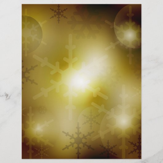 Kerstachtergrond Flyer (Voorkant)