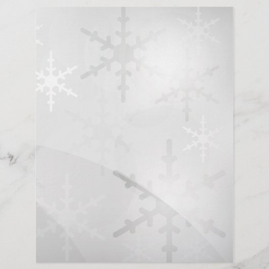 Kerstachtergrond Flyer (Voorkant)