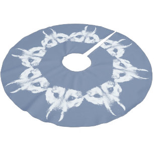 Kerstachtige rok Wolf Pup Tree Skirt Kerstboom Rok