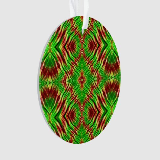 Kerstacryldecortal Ornament (voorkant)