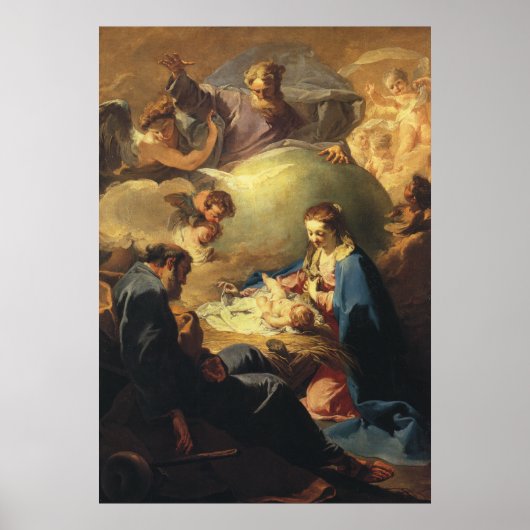 kerstactiviteit Afdrukken van G. Battista Poster (Voorkant)