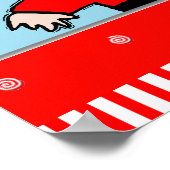 kerstadecor poster (Hoek)