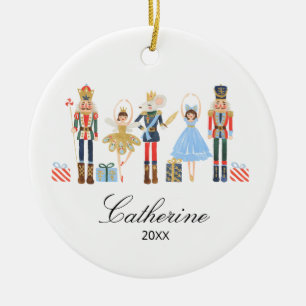 Kerstadecor van de Nutcracker Keramische versierin Keramisch Ornament