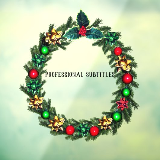 Kerstadedecoraties Raamsticker (Vel 3)