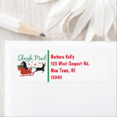 Kerstadres Etiket (Insitu)