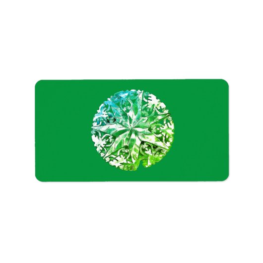 KERSTADRES ETIKETTEN SEIZOENSWENSEN (Voorkant)