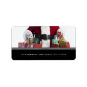 Kerstadres — Mailinglabels Etiket (Voorkant)