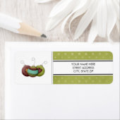 Kerstadres mailinglabels etiket (Insitu)