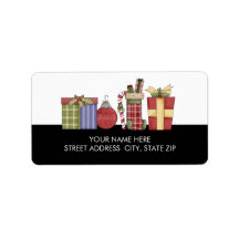 Kerstadres — Mailinglabels