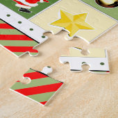 Kerstadvertentiekalender Legpuzzel (Zijkant)