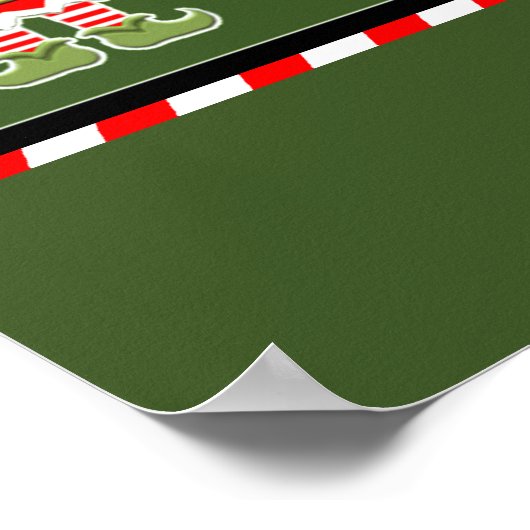 Kerstadvertentiekalender Poster (Hoek)