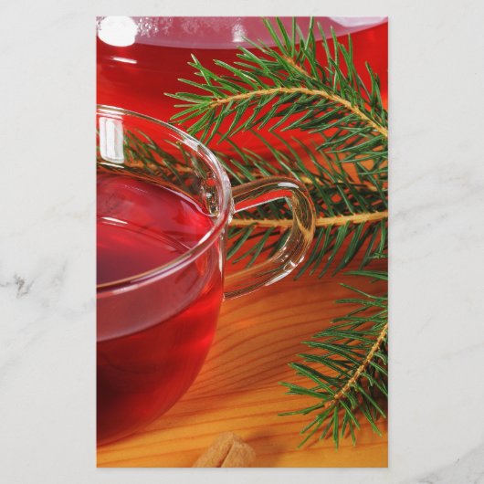 kerstafbeelding briefpapier (Voorkant)