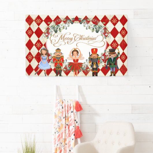 Kerstafeestdag in de Magical Nutcraker Merry Spandoek (Insitu)